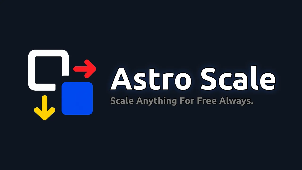 Astro Scale Roblox Studio plugin interface with Scale, Offset, Reclass, alignment and Perfect Scale controls